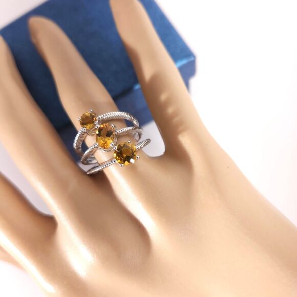 Marialite Spray Ring Size 6 - Picture 10 of 11